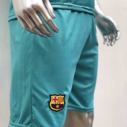 Quần áo bóng đá Tay dài BARCELONA màu Xanh Ngọc mùa giải 19-20