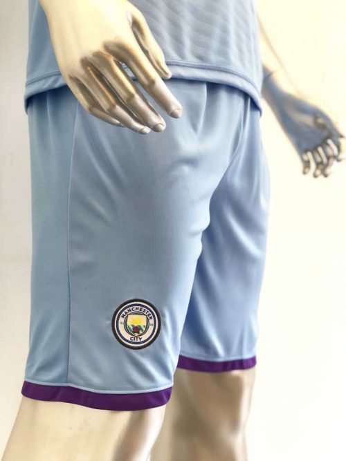 Quần áo bóng đá Tay dài Manchester City màu Vàng Cam mùa giải 19-20