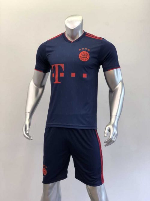 Quần áo bóng đá BAYERN MUNICH màu Xanh Đỏ mùa giải 19-20