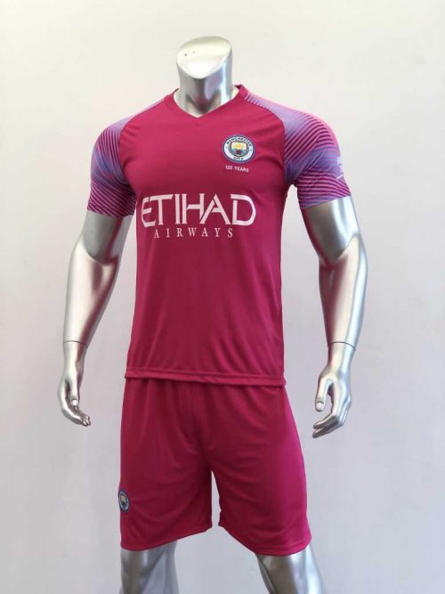 Quần áo bóng đá Manchester City màu Hồng mùa giải 19-20