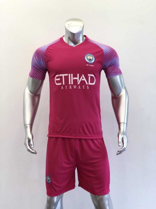 Quần áo bóng đá Manchester City màu Hồng mùa giải 19-20