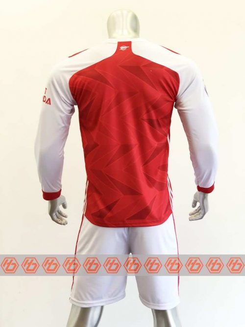 Quần áo bóng đá Tay dài Arsenal màu Đỏ mùa giải 20-21