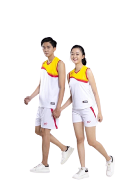 Áo bóng chuyền CP SYMPHONY vải mè cao cấp màu Trắng