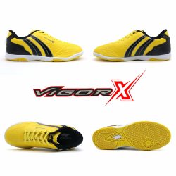 Giày đá banh Đế bằng IC PAN VIGOR X 5 Sân cỏ nhân tạo màu mới - Xanh Bích