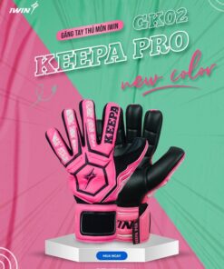 Găng tay thủ môn iWin Keepa Pro GK02 màu hồng