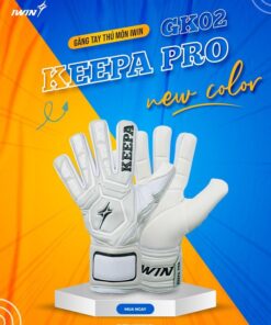 Găng tay thủ môn iWin Keepa Pro GK02 màu trắng