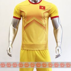 Áo thủ môn đội tuyển Việt Nam màu Vàng mùa giải 21-22