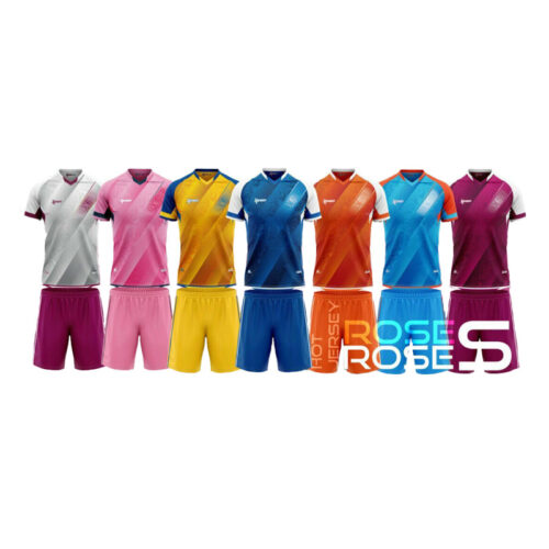 Áo bóng đá không logo XSPEED-S9 ROSE vải mè cao cấp 7 màu