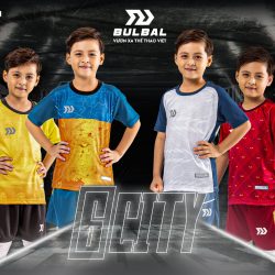 Áo bóng đá trẻ em không logo Bul Bal - 6CITY baner