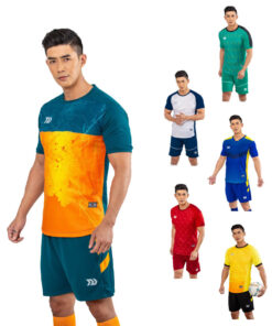 Áo bóng đá không logo Bul Bal - 6CITY vải mè cao cấp 6 màu