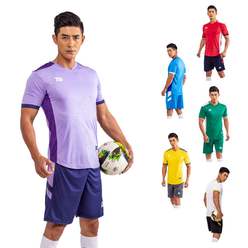 Áo bóng đá không logo Bul Bal - Falcol vải mè cao cấp 6 màu