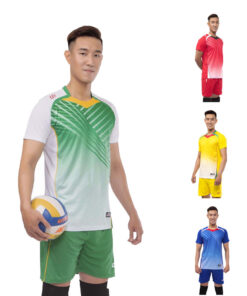Áo bóng chuyền nam không logo CP ENZO 4 màu
