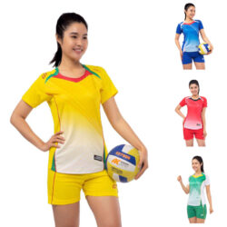 Áo bóng chuyền nữ không logo CP ENZO 4 màu