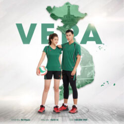 Áo bóng chuyền Beyono Vera xanh lá