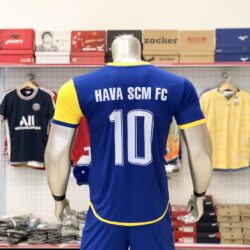 Đồng phục bóng đá FC HAVA SCM lưng