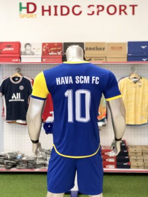 Đồng phục bóng đá FC HAVA SCM lưng