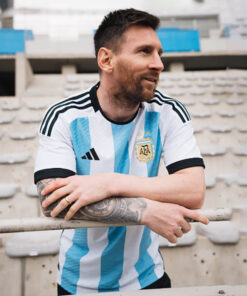 Quần áo Argentina màu trắng sân nhà World Cup 2022