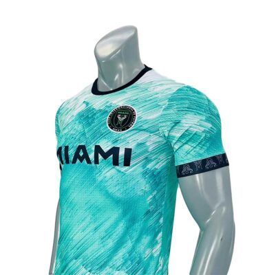 Quần áo bóng đá Inter Miami xanh ngọc 2022 nt