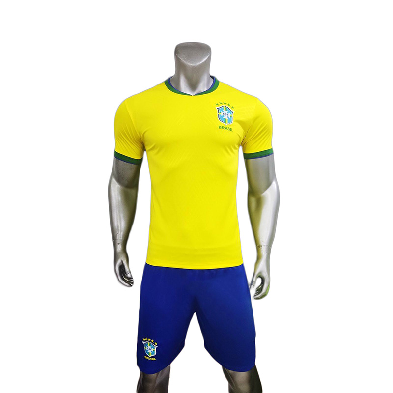 Quần Áo Brazil Màu Vàng Sân Nhà World Cup 2022 | Hido Sport