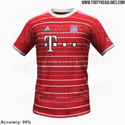 Quần áo Bayern Munich sân nhà 2022