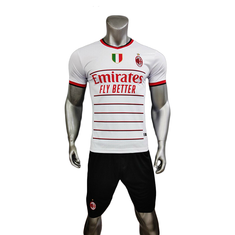 Quần áo AC Milan màu trắng sân khách 2022-23 HVK1