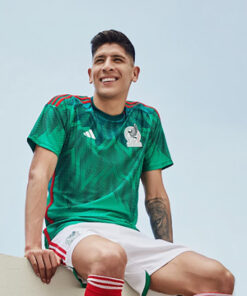 Quần áo Mexico màu xanh sân nhà World Cup 2022