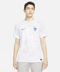 Quần áo Pháp màu trắng sân khách World Cup 2022 CT