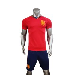 Quần áo Tây Ban Nha màu đỏ sân nhà World Cup 2022 HVK1