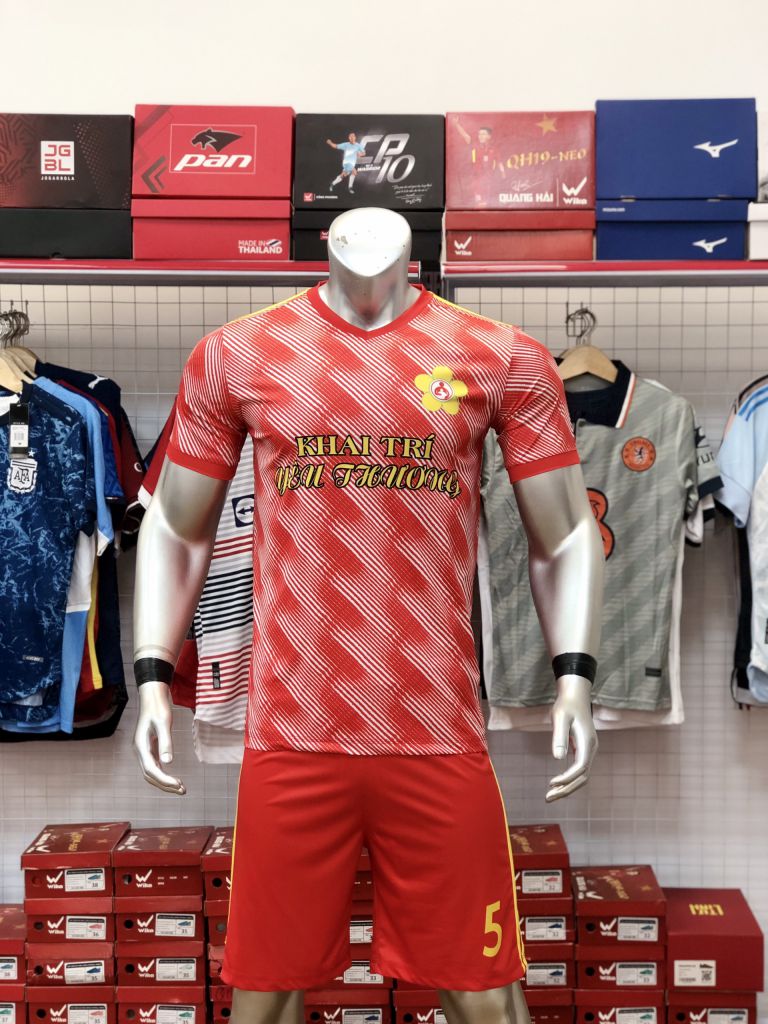 Đồng phục đá bóng Khai Trí Yêu Thương 2022