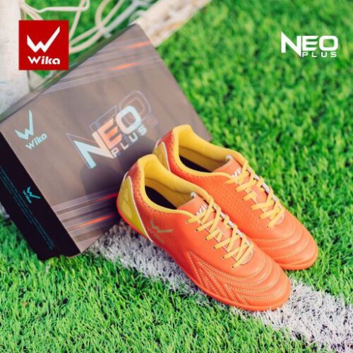 Giày bóng đá Wika Neo Plus đế Đinh TF sân cỏ nhân tạo màu đỏ