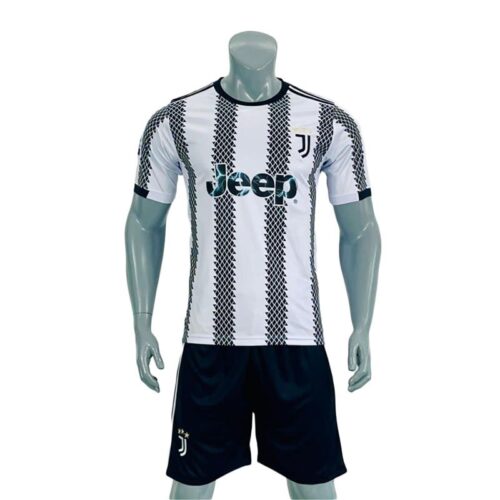 Quần áo Juventus 2022 màu trắng sọc đen