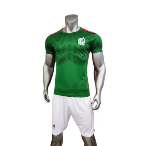 Quần áo Mexico 2022 màu xanh két NT
