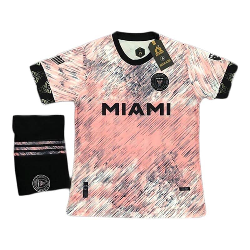 Quần áo Inter Miami màu hồng 2022 k3
