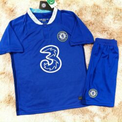Mẫu quần quần áo CLB Chelsea hàng Thái F2 xanh bích