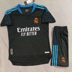 Mẫu quần áo CLB Real Madrid hàng Thái F2 đen