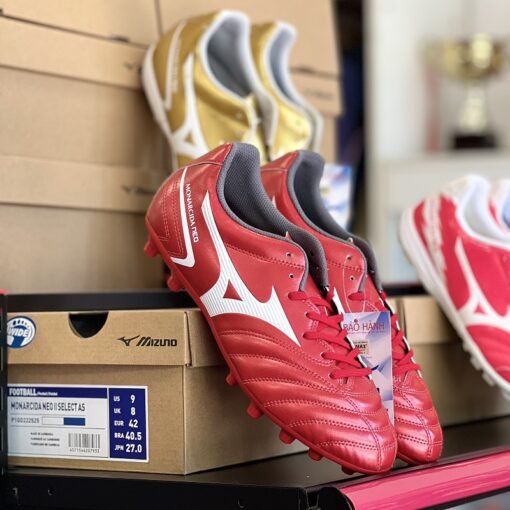Giày bóng đá Mizuno Monarcida Neo II Select AG mặt nghiêng