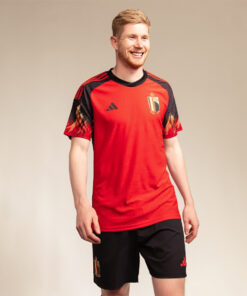 Quần áo Bỉ màu đỏ sân nhà World Cup 2022 CT