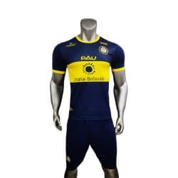 Bộ quần áo bóng đá PAU FC QUANG HẢI màu xanh