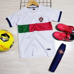 Quần áo bóng đá trẻ em Bồ Đào Nha 2022-23 T