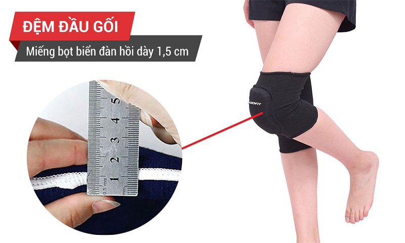 Đai bảo vệ khớp gối chính hãng GoodFit GF517K 3