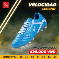 Giày bóng đá Kamito Velocidad Legend AG sân cỏ tự nhiên màu xanh ngọc