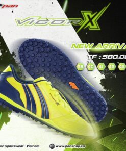 Giày Pan Vigor X Easy mẫu mới 2022 TF sân cỏ nhân tạo màu xanh chuối