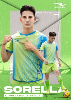 Quần áo bóng đá không logo Keep & Fly Sorella Chuối
