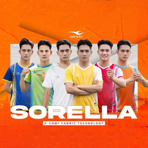 Quần áo bóng đá không logo Keep & Fly Sorella