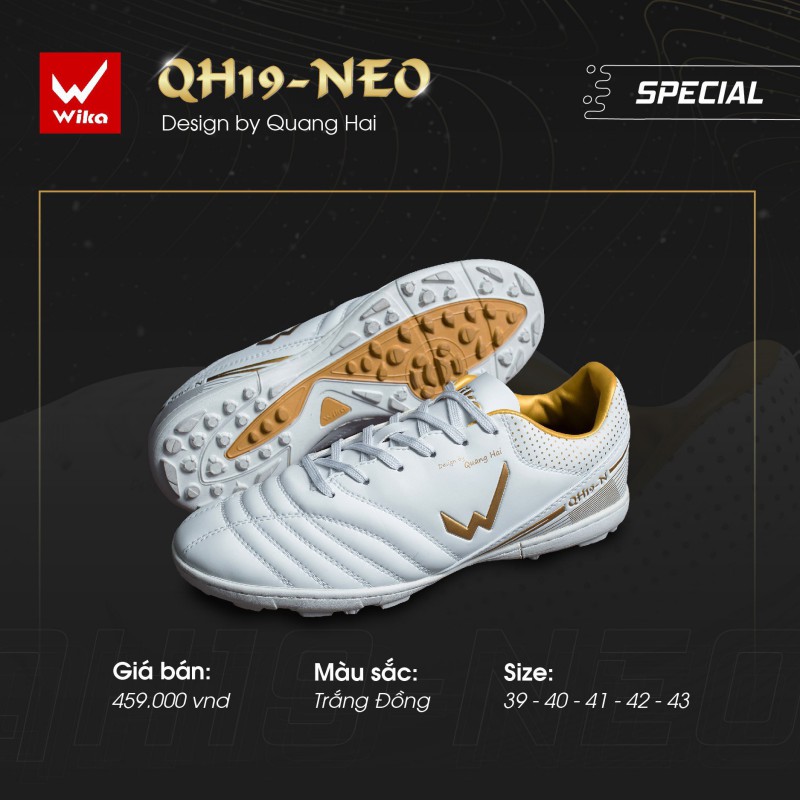 Giày Wika Quang Hải QH19 Neo 2022