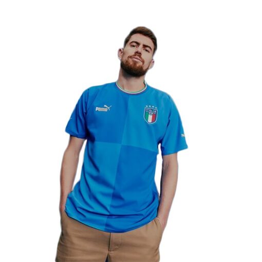Quần áo Ý màu xanh sân nhà World Cup 2022