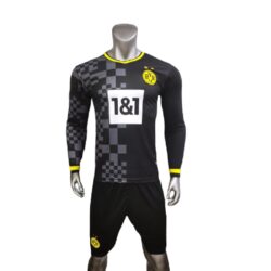 Quần áo Dortmund tay dài màu đen 2022-23