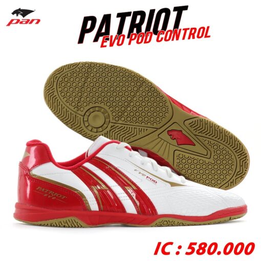 Giày Pan Patriot Evo Control IC mẫu mới 2022 trắng