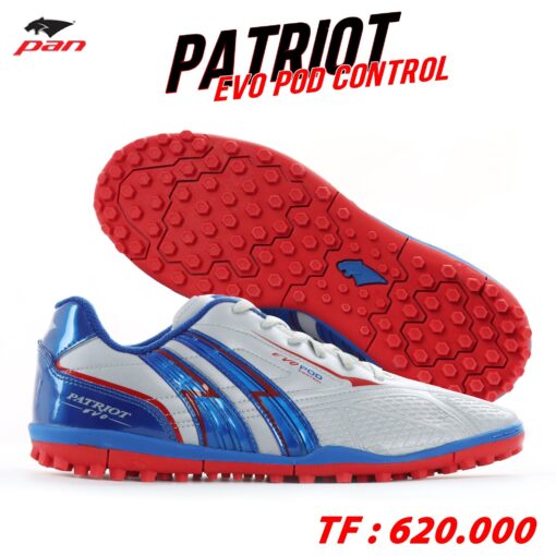 Giày Pan Patriot Evo Control TF mẫu mới 2022 xám