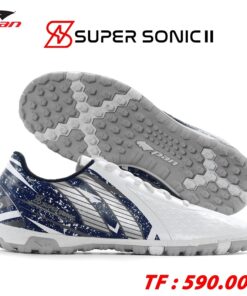 Giày Pan Super Sonic 2 mẫu mới 2022 TF sân cỏ nhân tạo xám